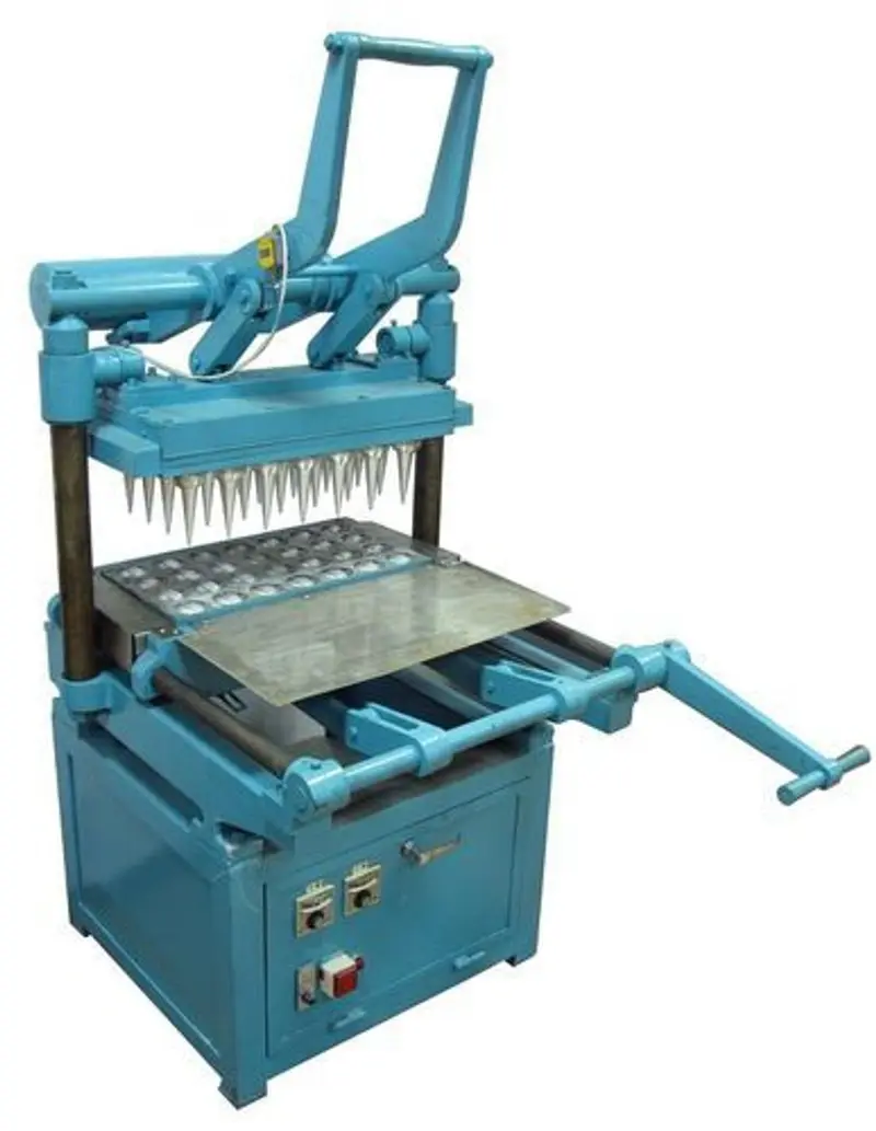 Economy Range Ice Cream Cone Making Machine, SS Body 200-300 pcs/hour